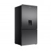 HRBM500TBW Hisense 500 L PureFlat Bottom Mount Fridge - Dark Steel 